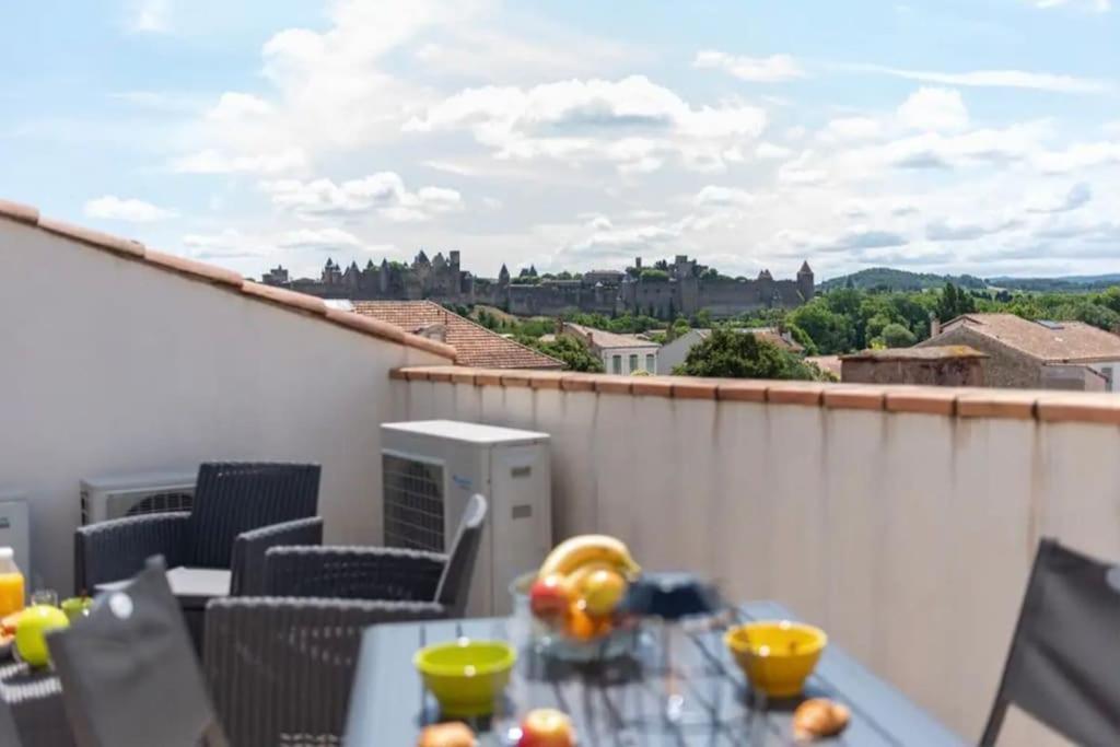 La Majestueuse Cite Lägenhet Carcassonne Exteriör bild